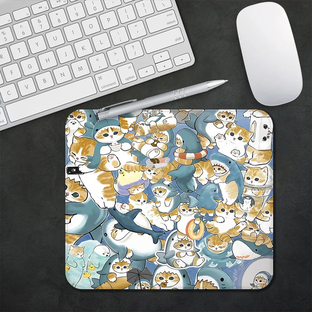 

Funny Cat M-mofusands Gaming Mouse Pad XS Small Mousepad For PC Gamer Desktop Decoration Office Mouse Mat Deskmat Rug