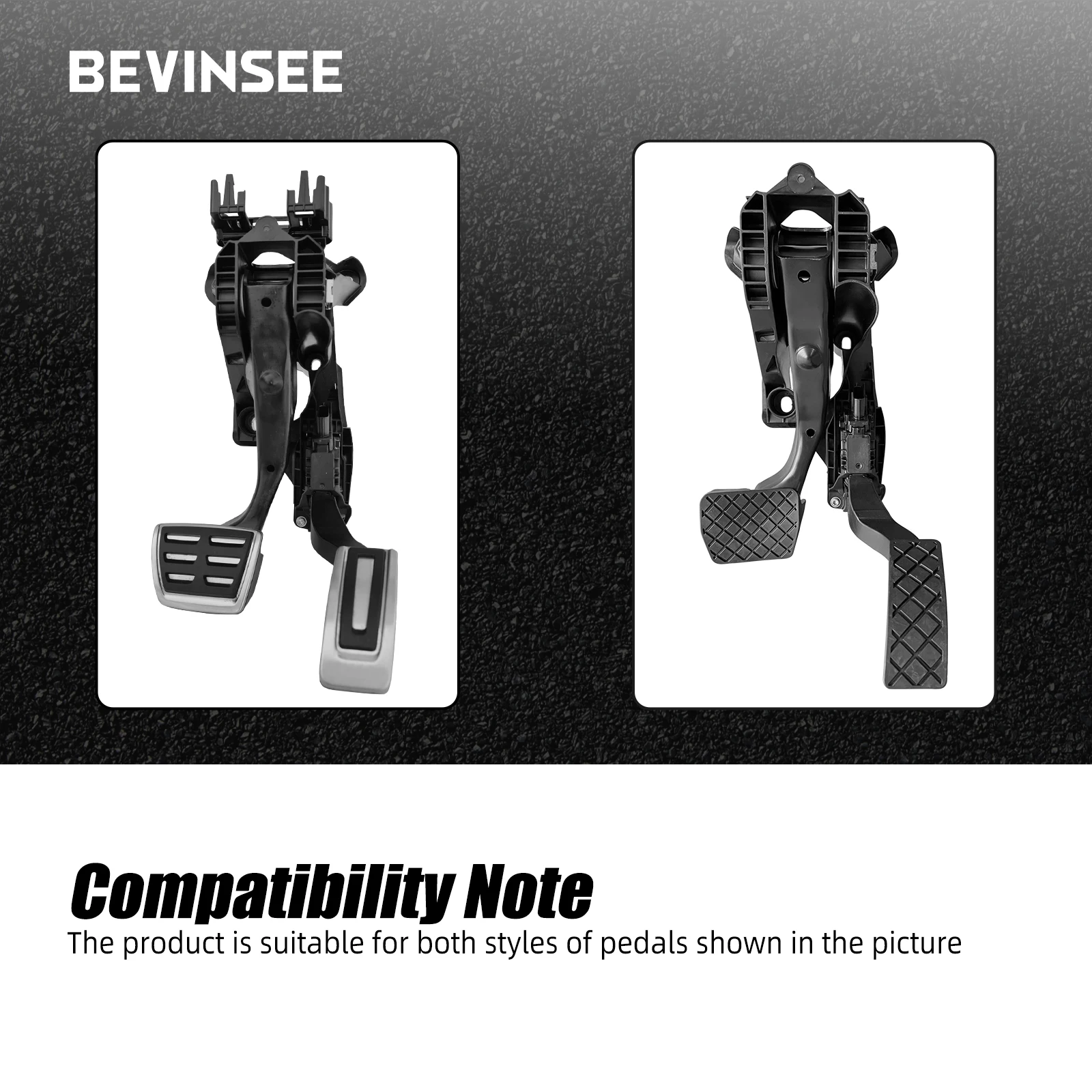 Für Automatikgetriebe-Brems- und Gaspedalabdeckung, für VW Golf 7, für Audi A3 RS3 8V, für SEAT Leon 5F, für Skoda Octavia 3 5E
