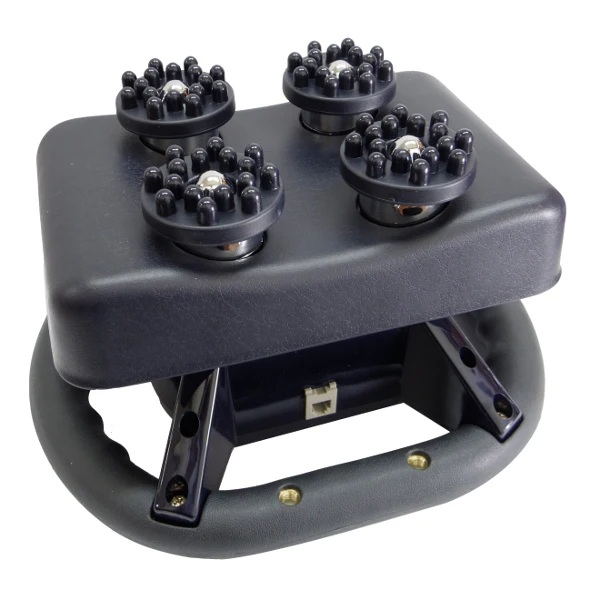 Self Exercise Massage Equipment Fitness Rehabalitation Device Electric Vibrator Body Massager with 4 Different Heads