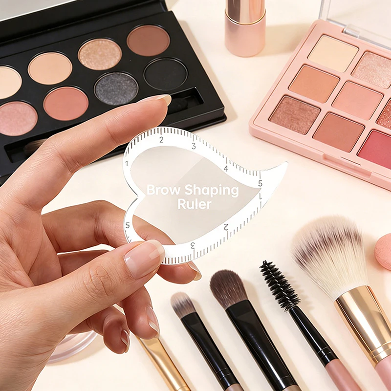 

【WHB】1PCS Brow Mapping Ruler Eyebrow Shaping Ruler 1 Minute Fast Drawing Design Brow Easy Tool Microblading Permanent Makeup
