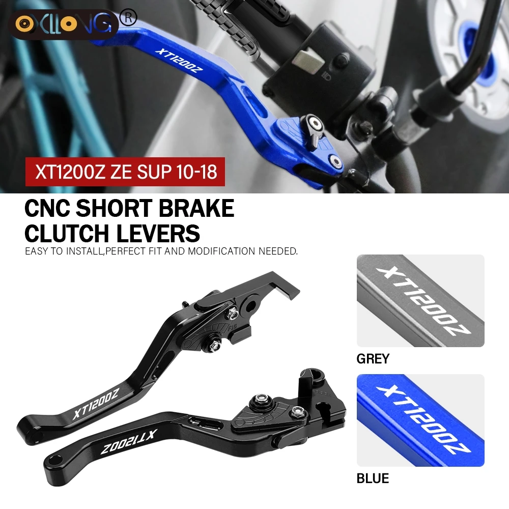 

CNC Motorcycle Short Brake Clutch Levers Accessories For YAMAHA XT1200Z/ZE/SUPER TENERE 2010 2011 2012 2013 2014 2015-2018