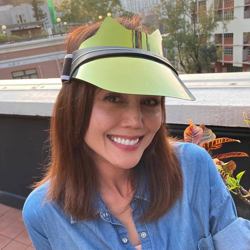 

New Summer Golf Hat with UV Protection UPF 50+ Hollow Top and Adjustable Headband for Beach Vacations Fashionable Sun Hat