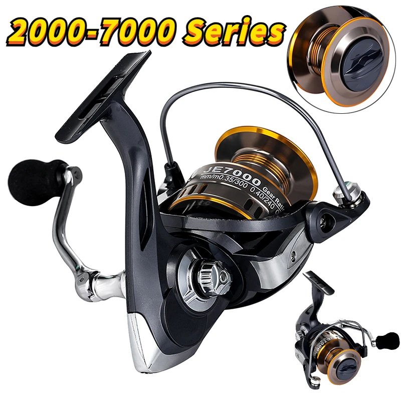 

Ultralight Baitcasting Fishing Reel High Speed 5.2:1 Drag 8KG Strong Durable Metal Body Saltwater Jigging Wheel 2000-7000 Series