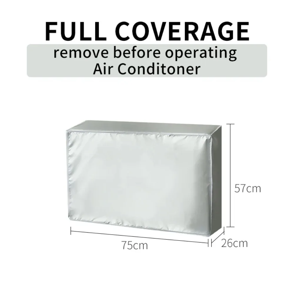 External Air Conditioner Sunscreen Cover Waterproof Sun Protection Outdoor Sun Block Multiple size selection Dustproof