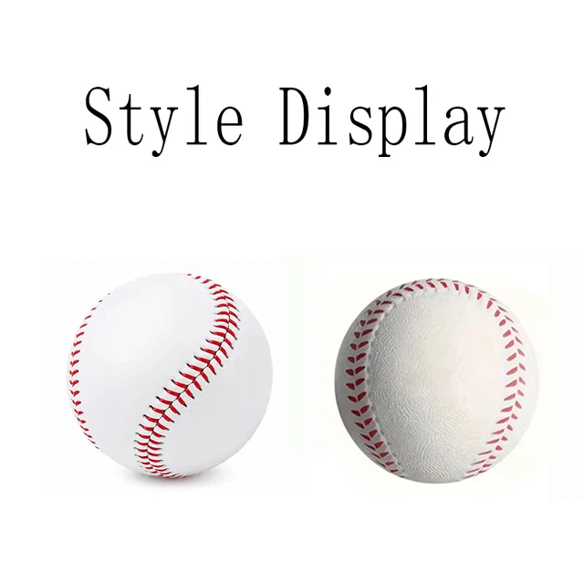 FSoft and Hard Baseball PU Outer Layer Multifunctional Training Ball Suitable for Hitting Practice Outdoor Sports and Daily Game 6 FSoft and Hard Baseball PU Outer Layer Multifunctional Training Ball Suitable for Hitting Practice Outdoor Sports and Daily Game 6