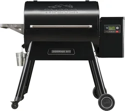 Traeger-parrillas de madera de hierro 885, parrilla eléctrica de pellets de madera, ahumador con WiFi y conectividad por aplicación