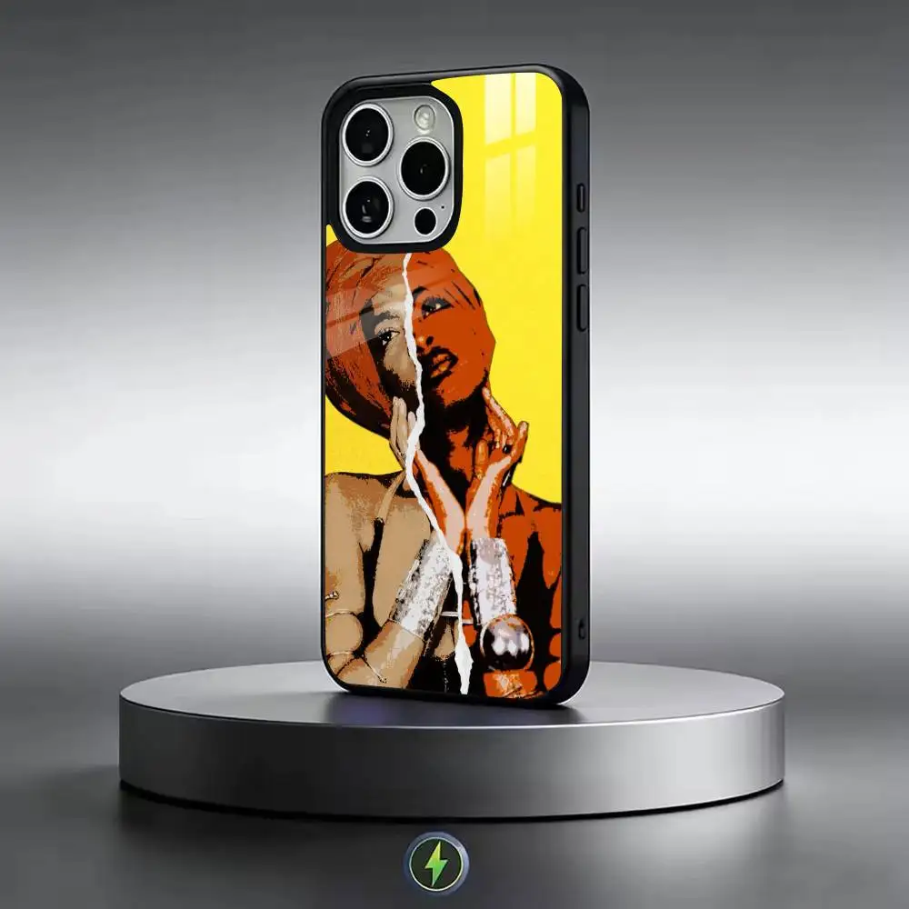 Erykah-h Badu-U Singer Phone Case For iPhone17,16,15,14,13,12,11 Plus,Pro Magnetic For Magsafe Wireless Charging