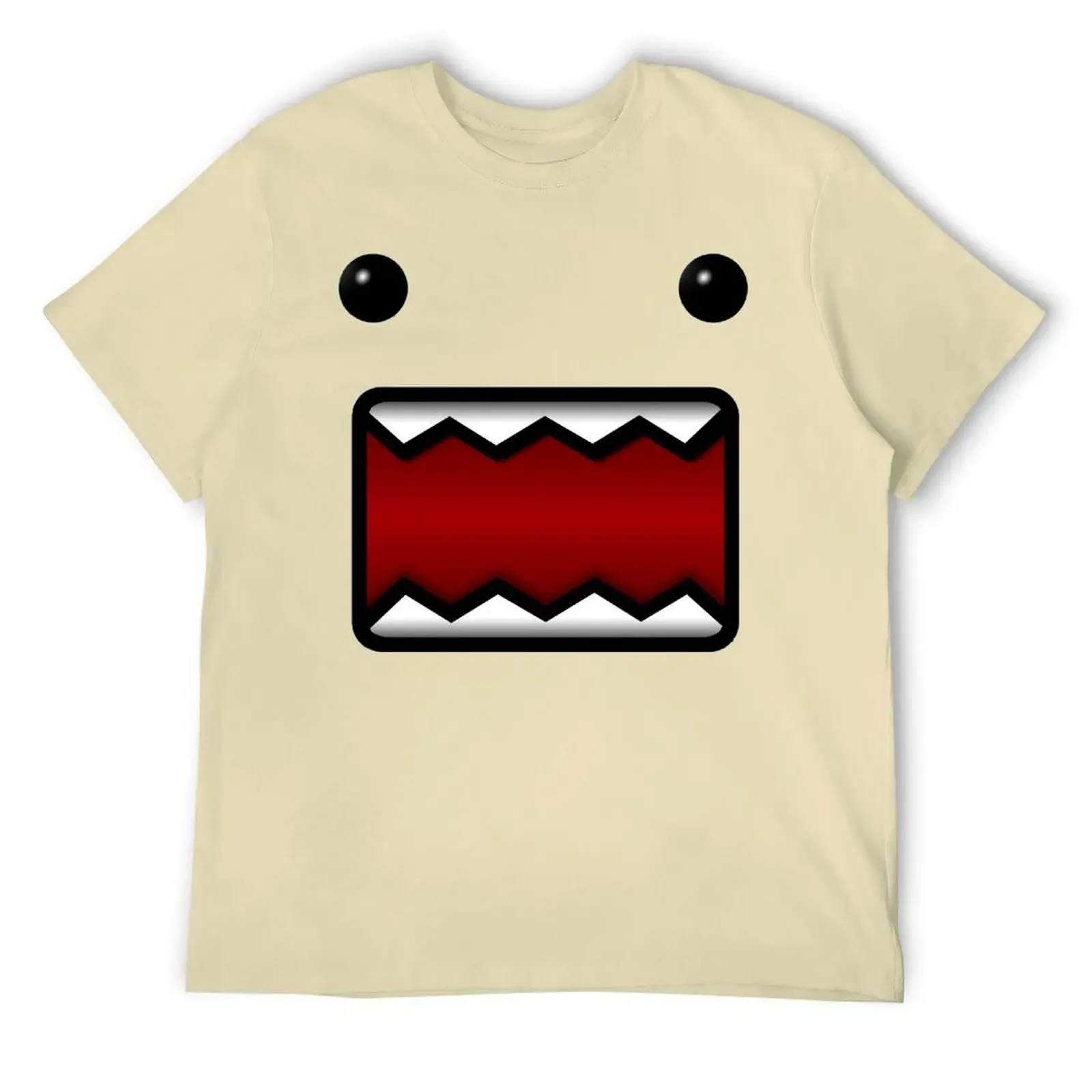 Novelty Aactivity Competition Eur Size Domo Kun DJ 1 T-shirt Harajuku Move  Humor Graphic Tshirt  harajuku  men clothing