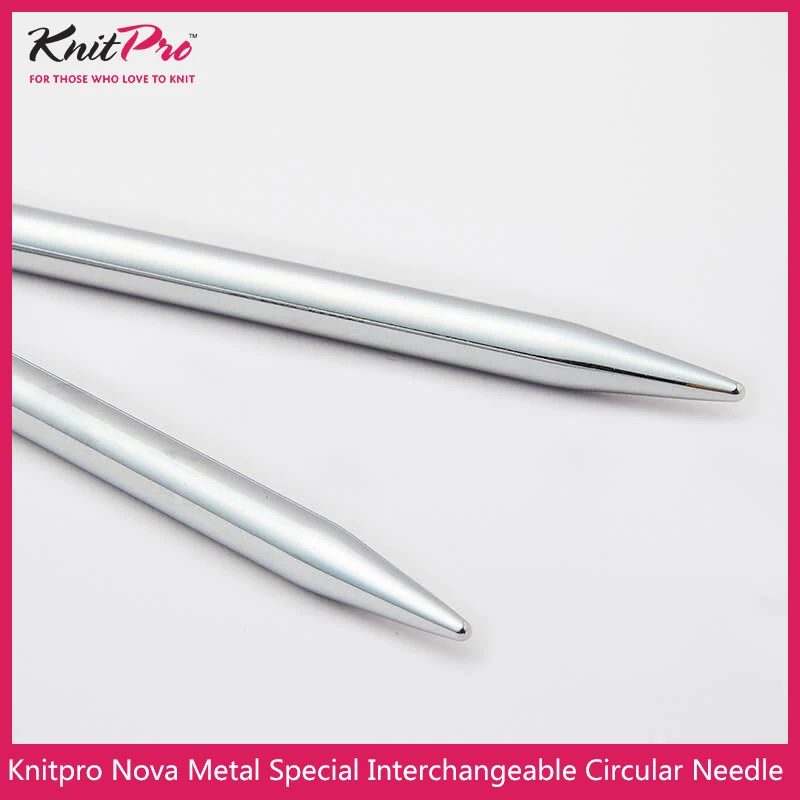 1 piece Knitpro Nova Metal 8.5cm Interchangeable Circular Knitting Needle