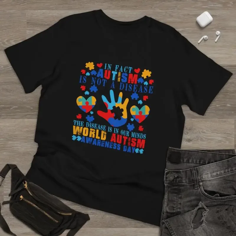 Autism Is Not Diseases Awareness T Shirt Adult Kids Xmas Puzzle Top