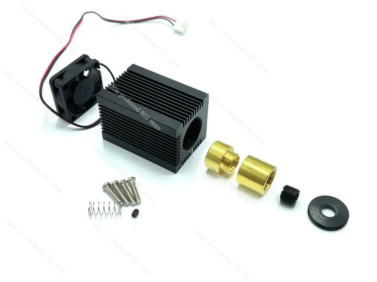 TO5-9mm LD universal, laser module hardware, laser diode heat dissipation kit 33 * 33 * 60MM