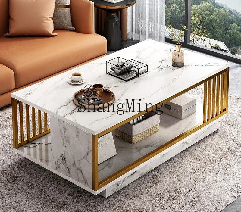 

ZYY light luxury high-end living room household small apartment small table balcony simple office tea table