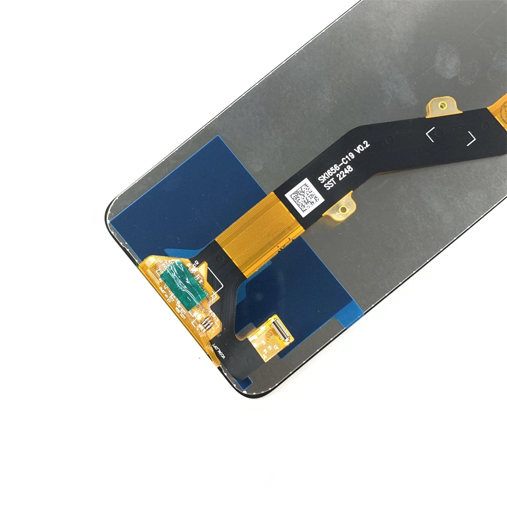 الأصلي ل انفينيكس POP 7 LCD BF6 عرض مجموعة المحولات الرقمية لشاشة تعمل بلمس استبدال ل Tecno Pop7 LCD إصلاح أجزاء