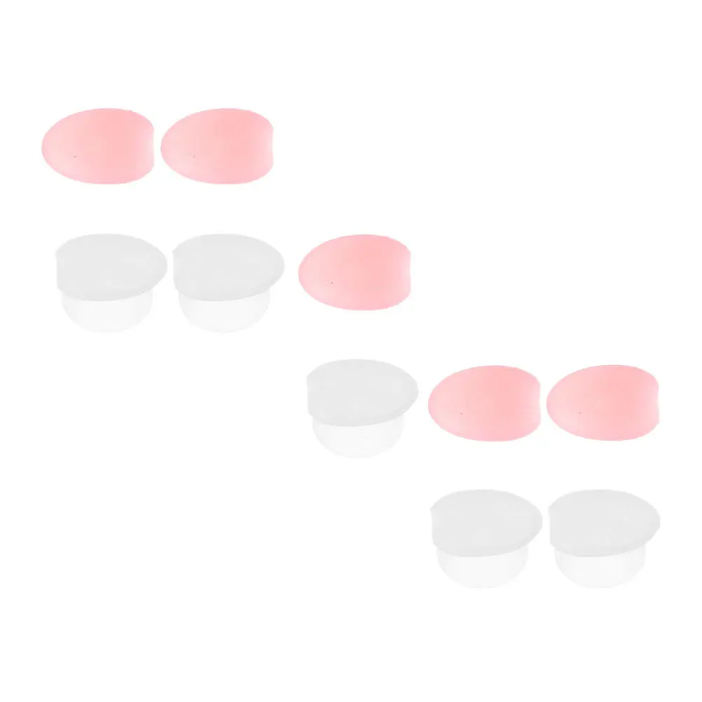 10 Pezzi Copri Pennello Labbra Anti-Smarrimento, Custodie Protettive Flessibili in Silicone per Pennelli da Viaggio, Protezioni per Pennelli Labbra