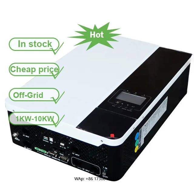 

off Grid Solar Inverter 5000W Portable with APP Control Single Output Pure Sine Wave & Energy Storage