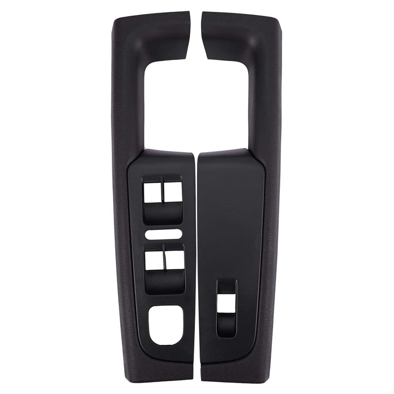 4PCS Car Inner Door Handle Window Switch Control Panel Trim For Skoda Superb 2006-2010 LHD