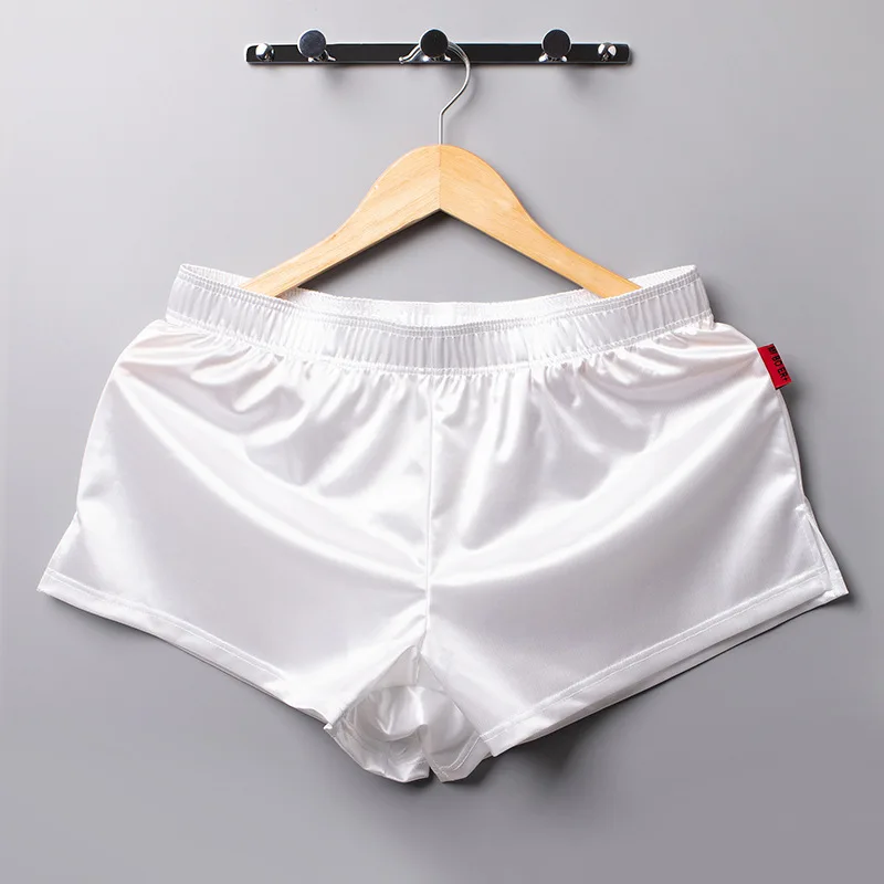 Men's Arlo Panties Boxers Large Size Sports Thin Breathable Silky Pajamas High Elastic U Convex Pouch Lingerie Underpants image 3