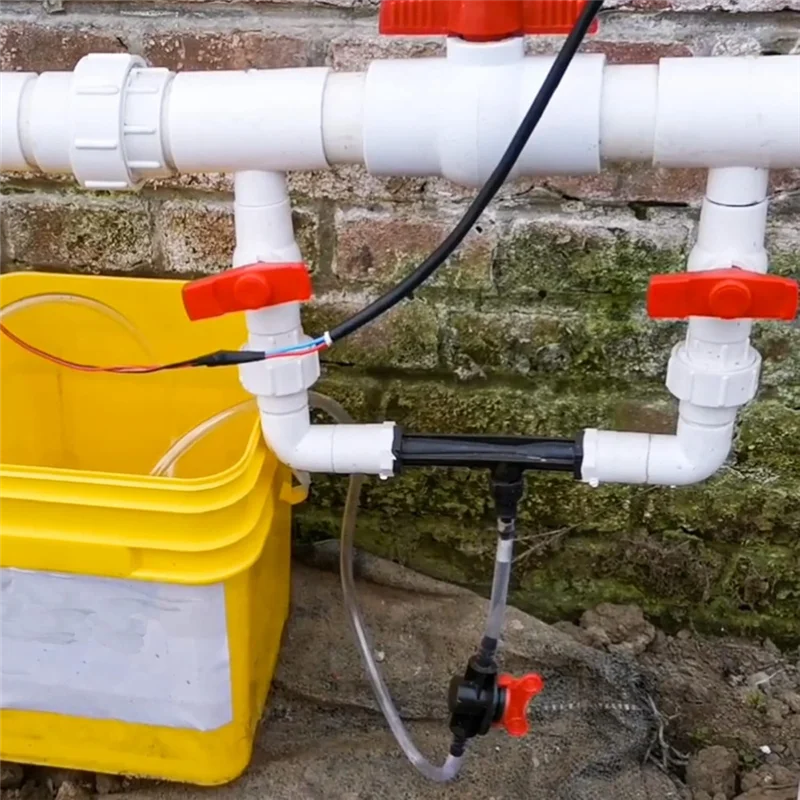 A84X-Fertilizing System Fertilizing Syringe Garden Irrigation Syringe Venturi Fertilizing Kit