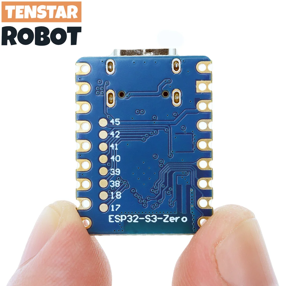 TENSTAR 2pcs ESP32-S3-Zero Mini Development Board WiFi Bluetooth Ultra-small Size ESP32 S3 ESP 32 ESP32 S3