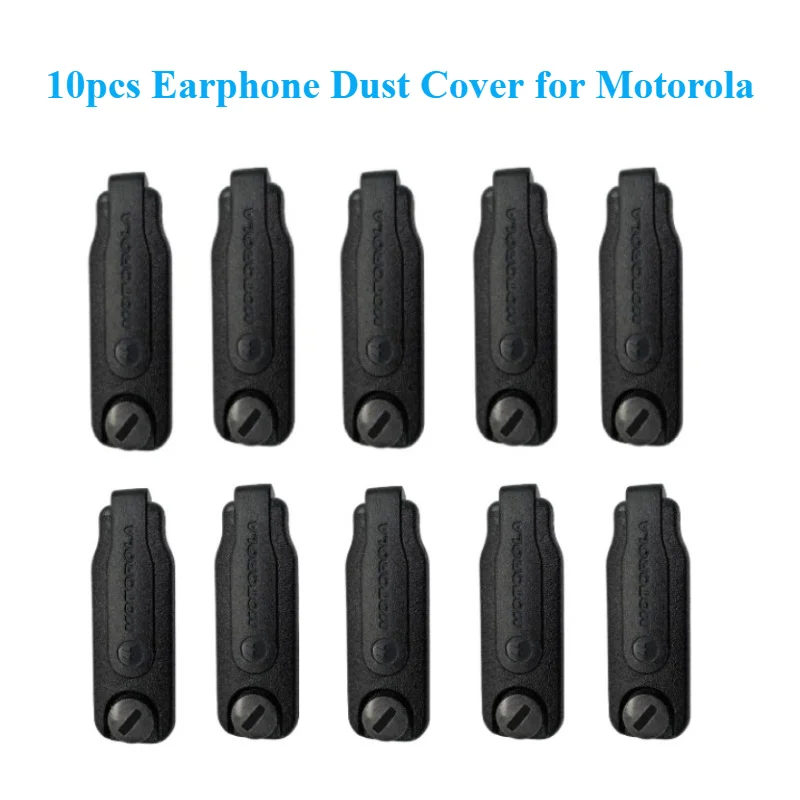 10pcs Earphone Dust Cover for Motorola Xir P8260 P8268 P8200 P8660 DP4400 GP328D DP3400 DP4800 APX6000 Walkie-talkie Accessories