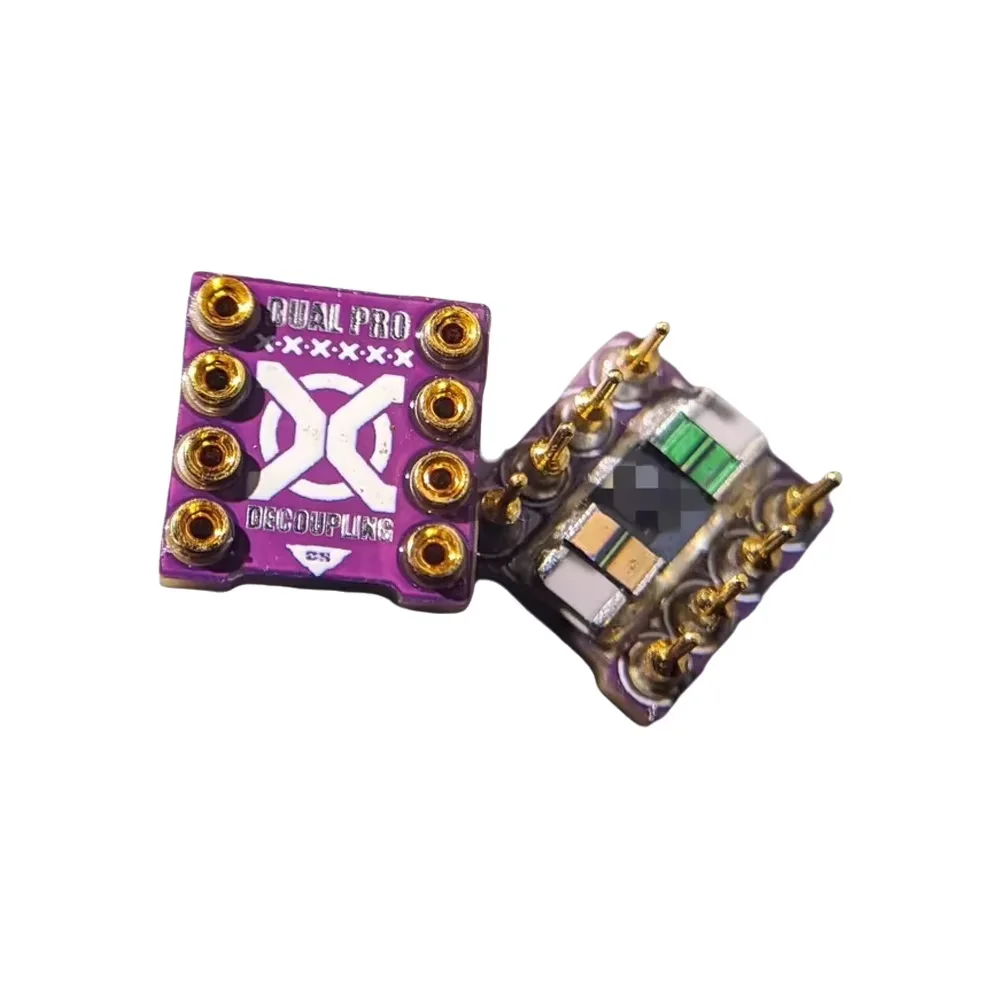 1PCS Dual Operational Amplifier Upgrade Base, Decoupling Operational Amplifier Base, DIP8-Pin HIFI Operational Amplifier Base