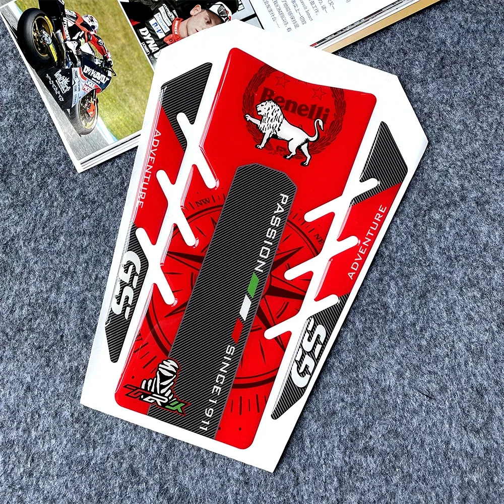 3D Motorcycle Fuel Tank Pad Sticker Motor Bike Decorative Protector Decal Accessories For Benelli TRK 502 TRK502 tkr502