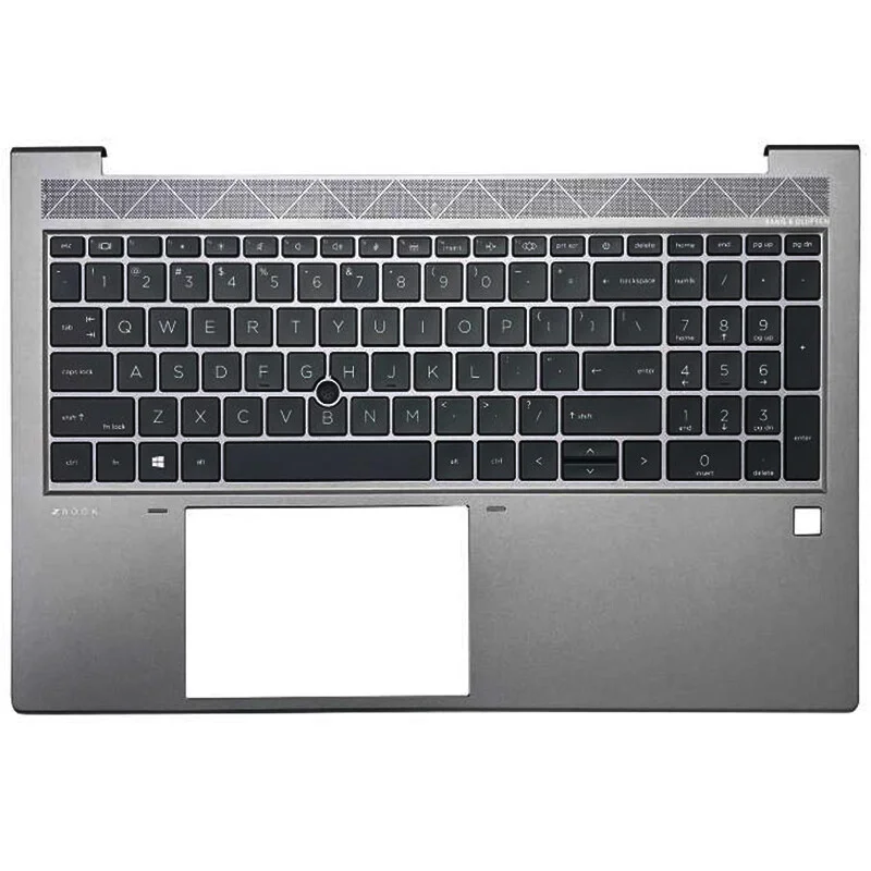 

New For HP Zbook Firefly 15 G7 G8 Palmrest US Backlit Keyboard Cover M35847-001