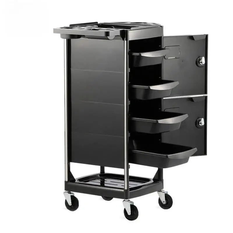 

Cart Makeup Manicure Tauxiliary Salon Trolley Hair Ool Salon Trolley Storage Wheels Carrello Estetica Salon Furniture HD50TC