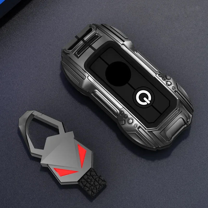 Zinc Alloy Car Key Cover Case for Yamaha X-max 250 125 309 300 400 2020 2021 AEROX NVX155 QBIX JAUNS Key Case Auto Accessories