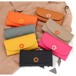 URBAN MASTER Long Wallet for Women Genuine Cow Leather Large Capacity Clutch Ladies Elegant Fashion Phone Bag Dompet Pria