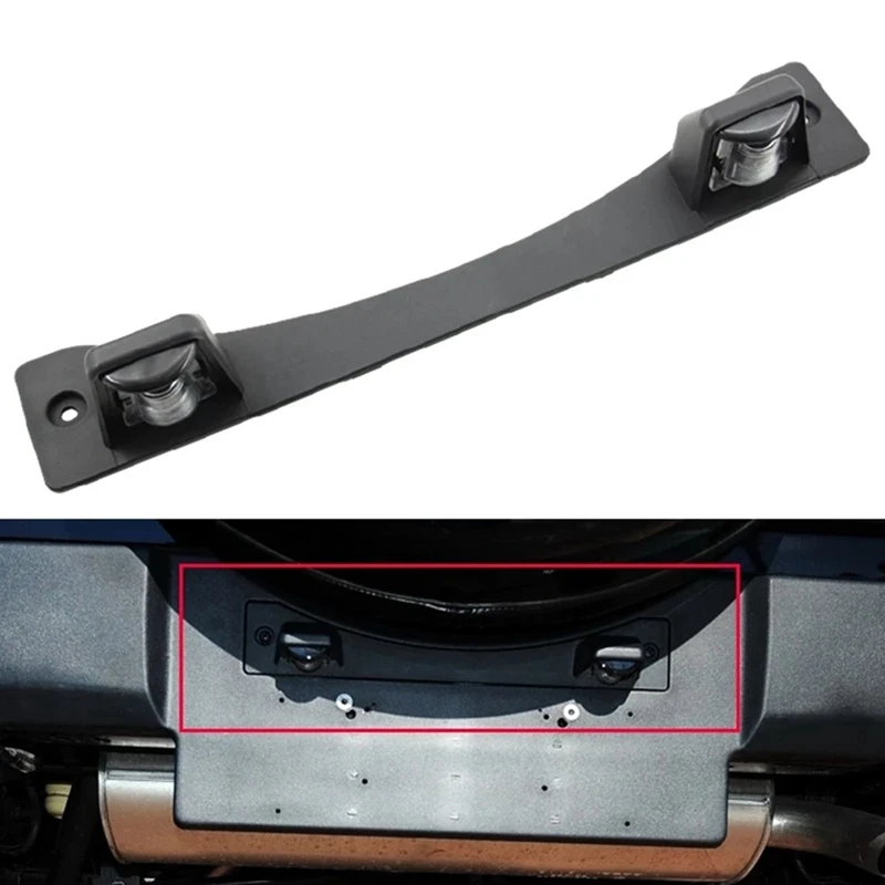 2X Car License Plate Lights Holder For Jeep Wrangler JK 2007-2018 Without Bulb Number Plate Lamp Housing 68048762AB