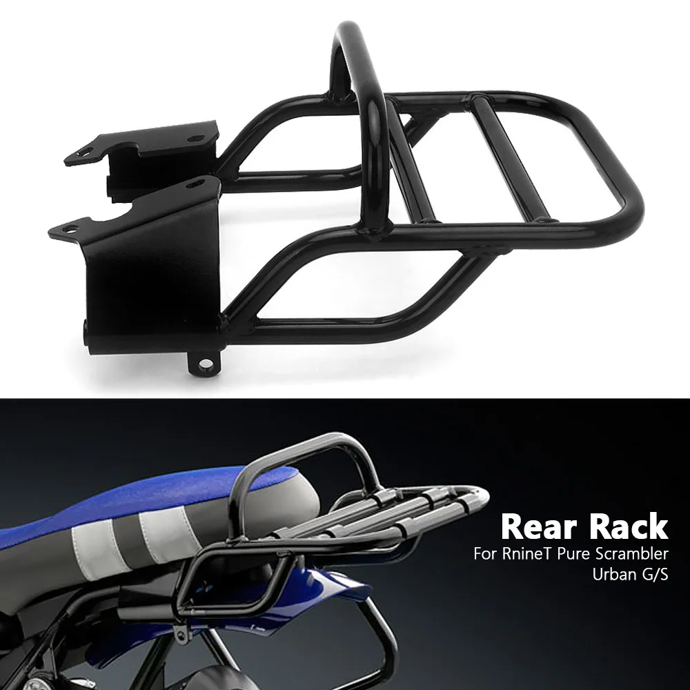 New Motorcycle Black Rear Rack Luggage Bags Bracket Fit For BMW R9T RNINET Rninet Scrambler R Ninet Pure R NINE T Urban G/S