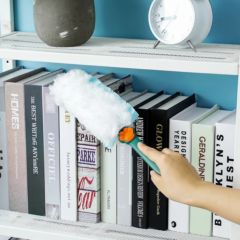 3108 Electrostatic Dusting Duster Household Cleaning Dust-Sweeping Fiber Brush Head Dust-Proof Adsorption