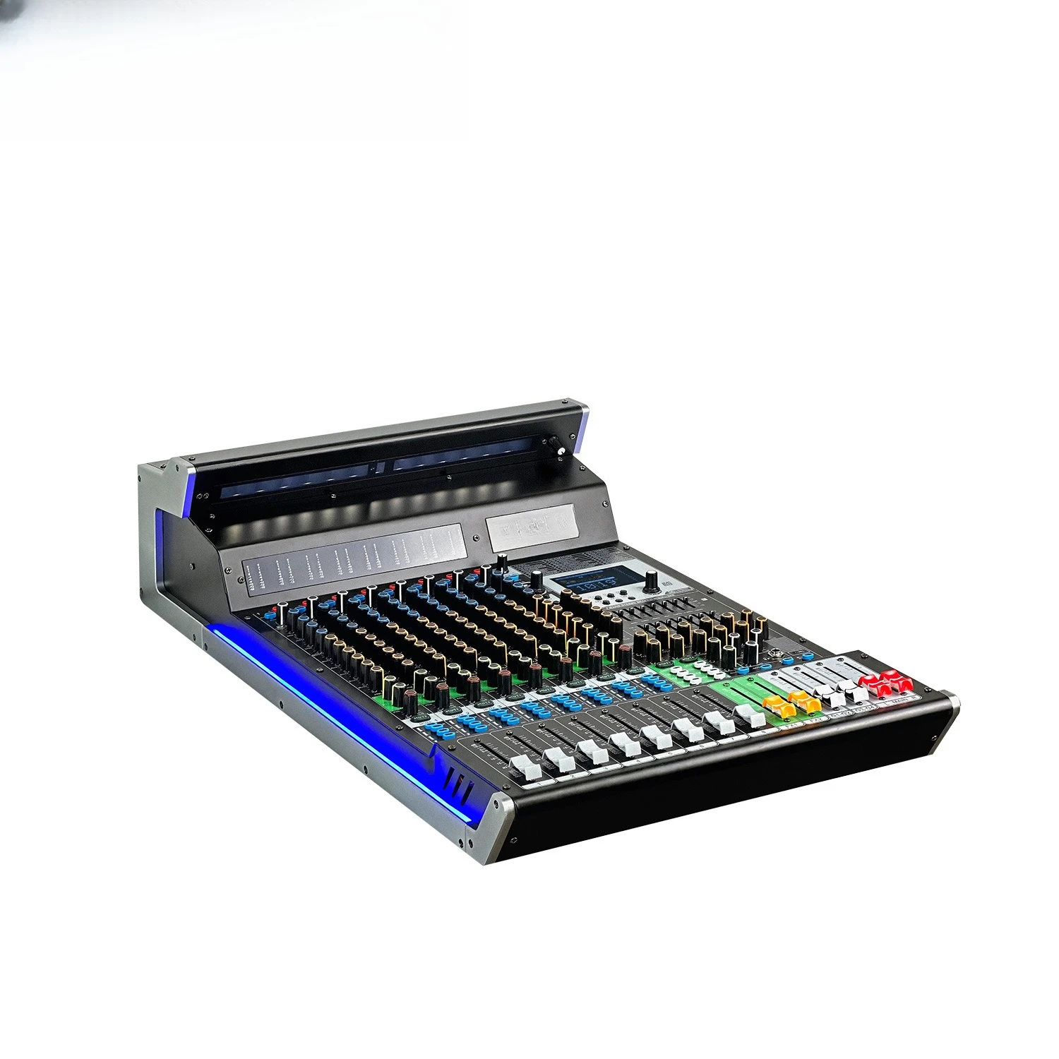 

New private mode professional mixer RGB light effect 99DSP mixer dj bluetooth tuning USB cross-border special supply