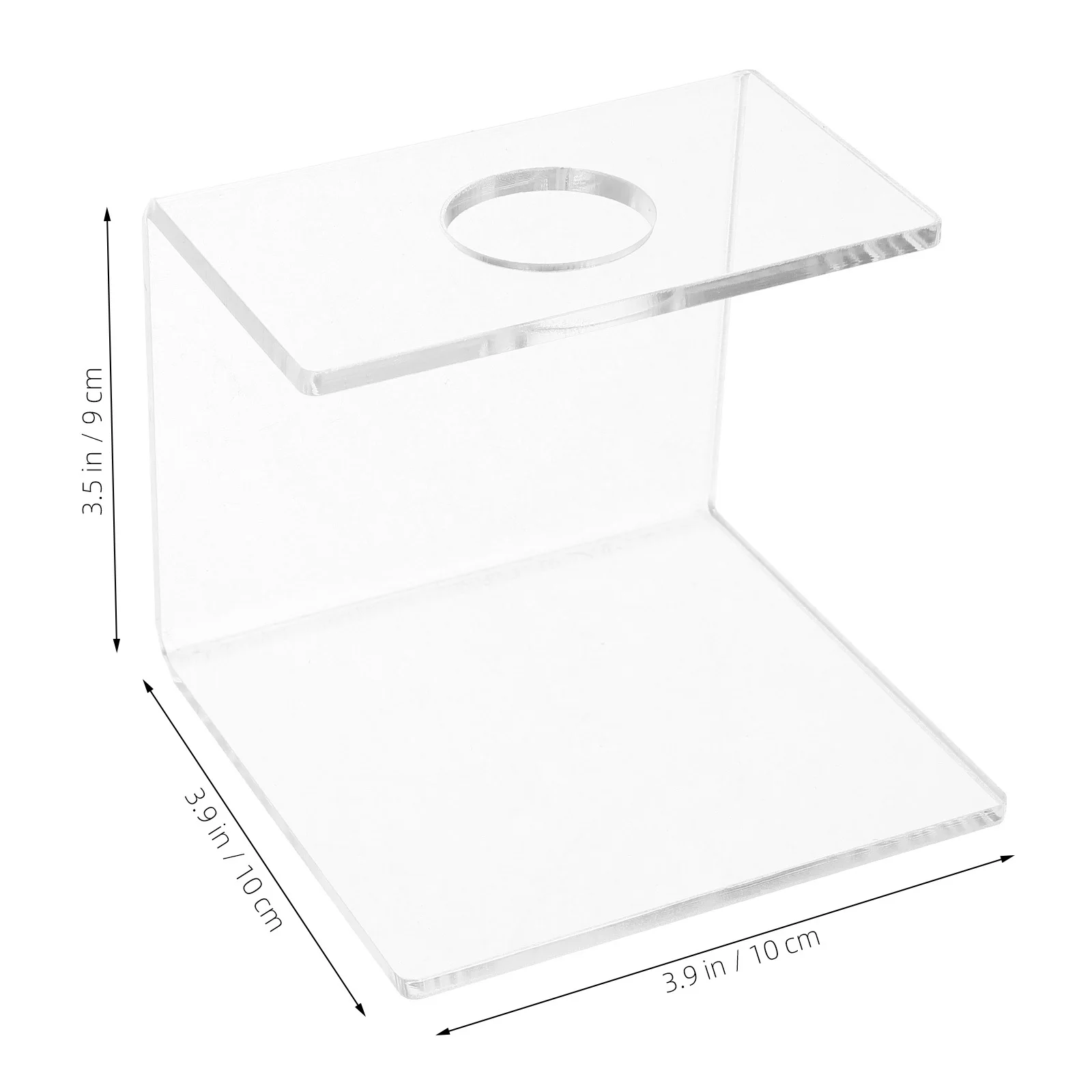 حامل مخروطي آيس كريم أكريليك شفاف حامل مخروطي شفاف رف شاشة حامل الوجبات الخفيفة المستقر لطاولة الحلوى للحفلات #6