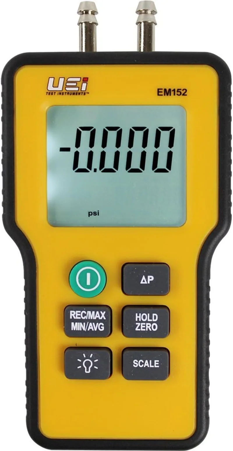 

UEi Test Instruments EM152 Dual Differential Digital Manometer