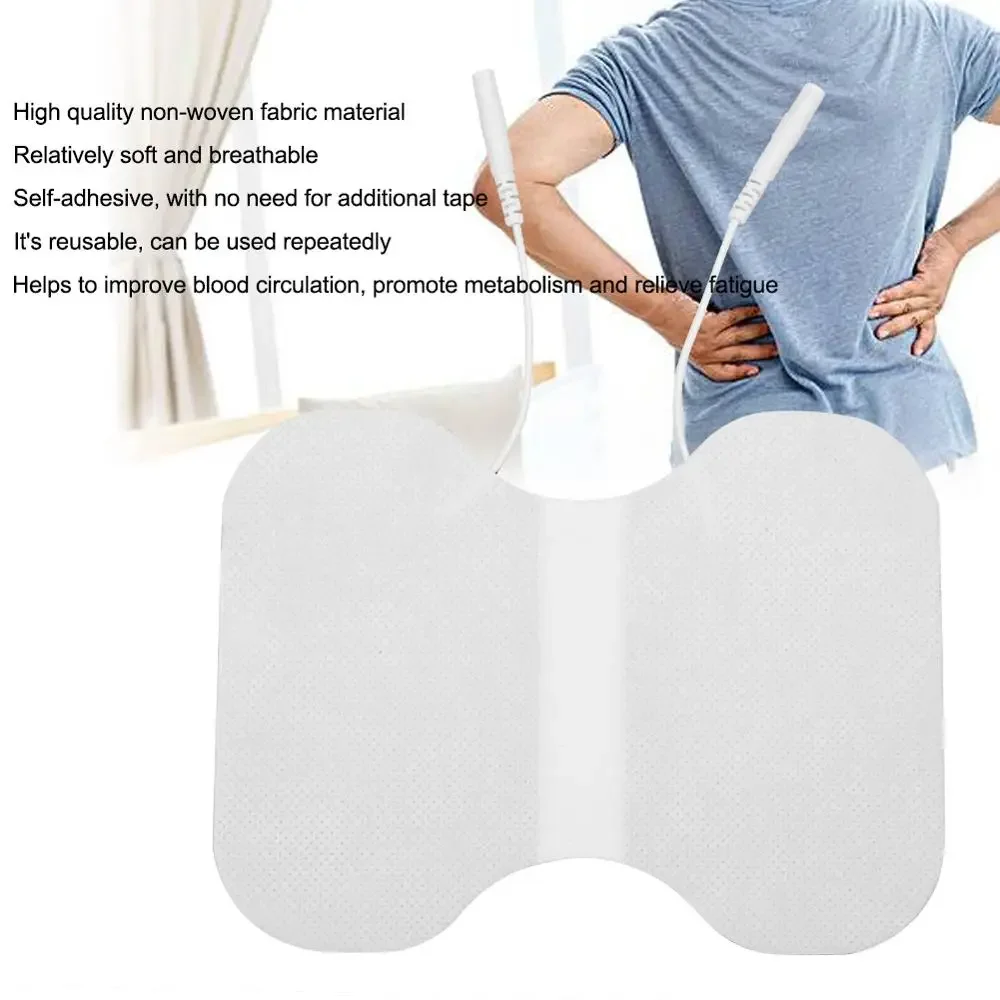 1 Pcs Reusable Self-adhesive Electrode Pad Physiotherapy Gel Patch For Back Waist Body Tens Acupuncture Therapy Massager 11*15cm