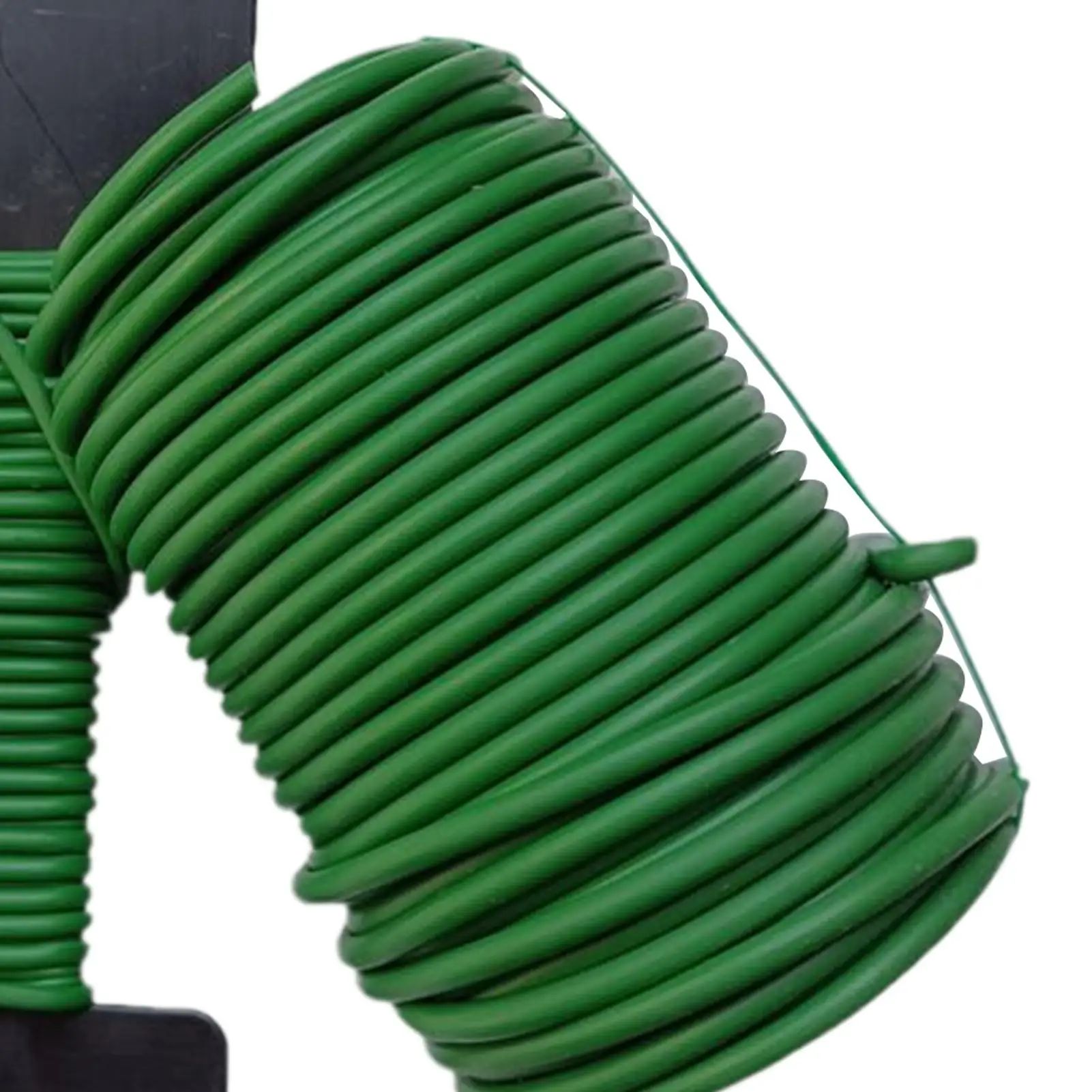 10m Gardening Ties Plant Support Wire Green Garden Wire Weather-Resistant Flexible Reusable Soft Plant Ties Indoor Flower Wire