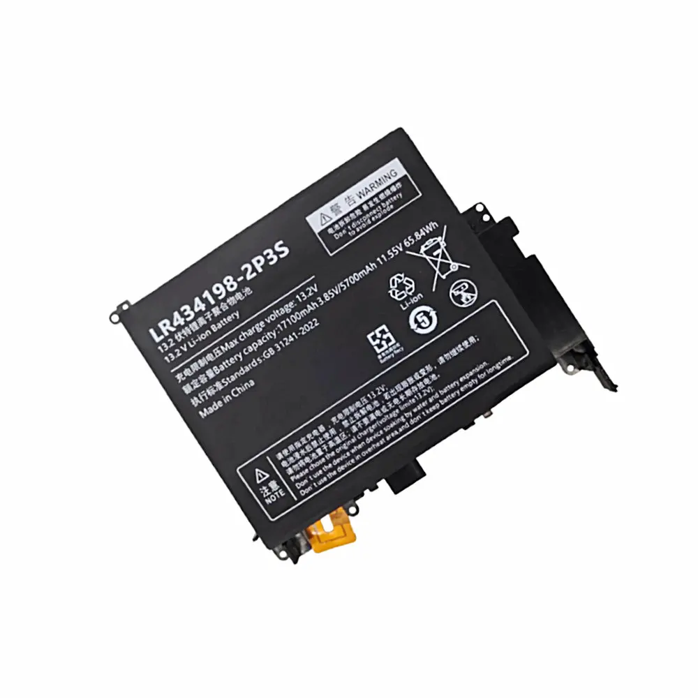 For Netbook OnexPlayer 2 / OnexPlayer 2Pro Series Handheld Game Players PC Battery 11.55V 68.54Wh LR434198-2P3S