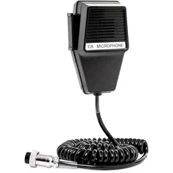 CM4 CB Microphone Speaker Compatible 4-Pin Mic Microphone Two Way Radios with Cobra Superstar Midland Uniden Audioline CB Radios