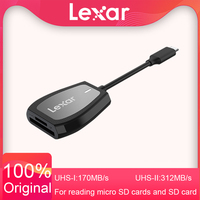 Original Lexar 470U Card Reader USB 3.2 Accessories OTG Cardreader Smart Type C to SD Micro SD TF Adapter Memory SD Card Reader