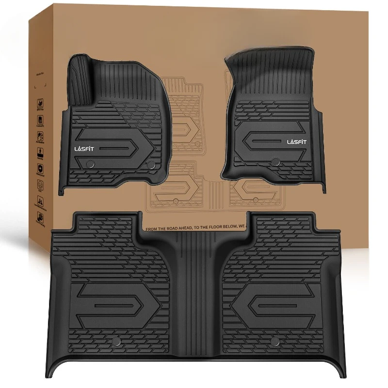 Floor Mats for 2020 2021 2022 2023 2024 Silverado Sierra 1500 2500 HD 3500 HD Crew Cab United States