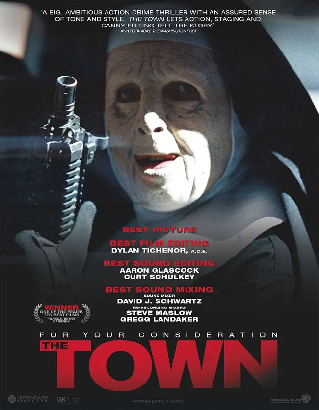 Film The Town (2010) Poster Wall Art Rome Decoratie