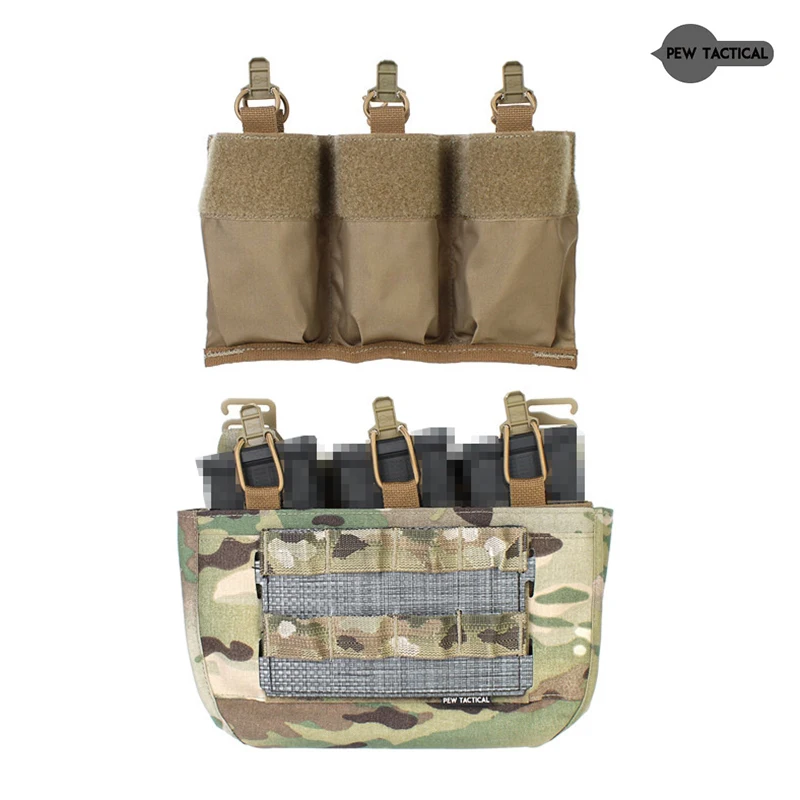 

Вставка-подсумок PEW TACTICAL FERRO STYLE Kangaroo Triple 556 для использования с подсумком ADAPT D.O.P.E AIRSOFT 5.56/5.54MAG