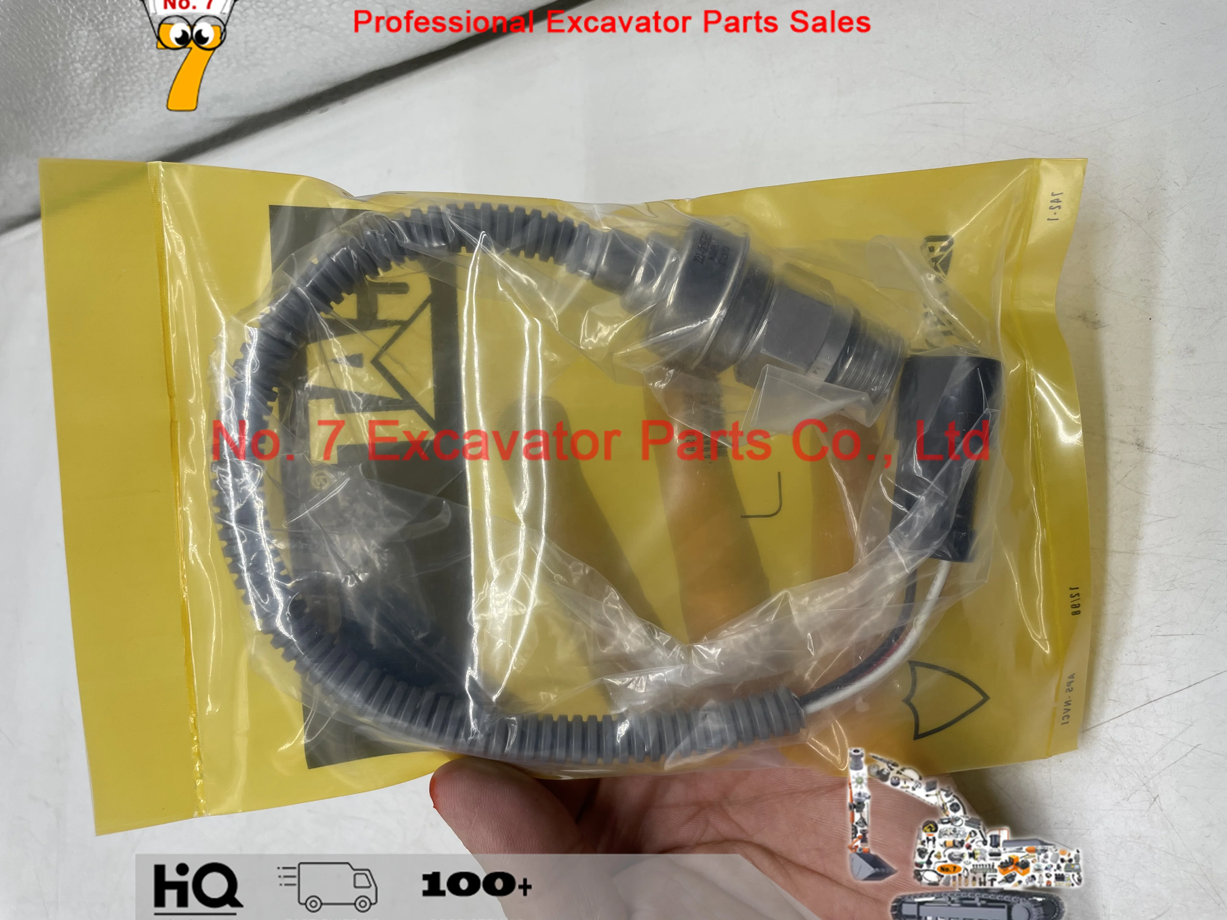 New Pressure Sensor 221-8859 221-8859HE02 2218859 for Caterpillar 320B  E320C Excavator Pump Pressure Sensor