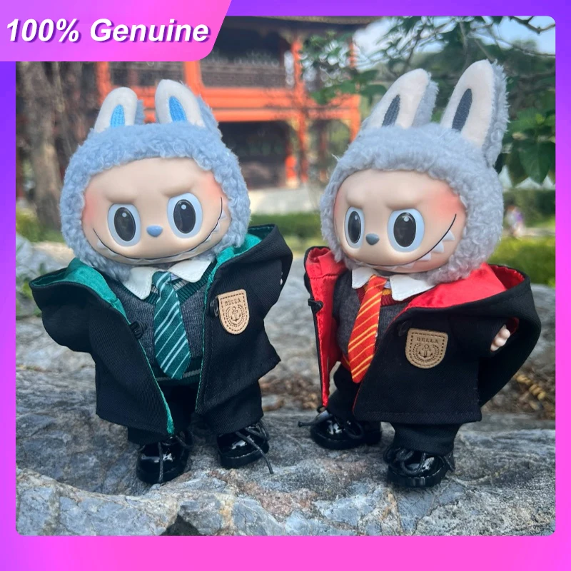 

Подходит для одежды Labubu V1/V2/V3 поколения 17 см, кукольная одежда, красивый комплект волшебного плаща, оригинальная одежда в стиле Magic Academy