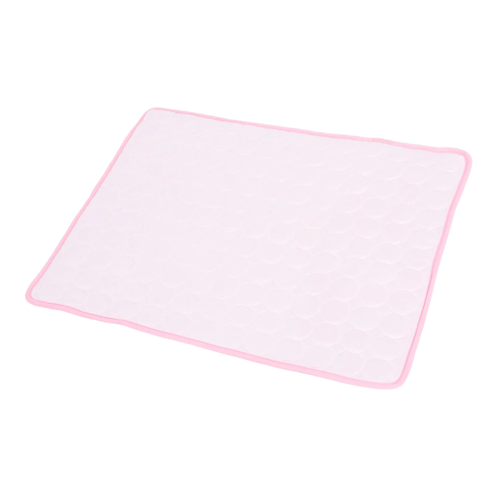 

Breathable For Cooling Bed Crate Dog Foldable Cozy Pink Summer Summer Cooling Mat For Pet Mat Pet Pad L