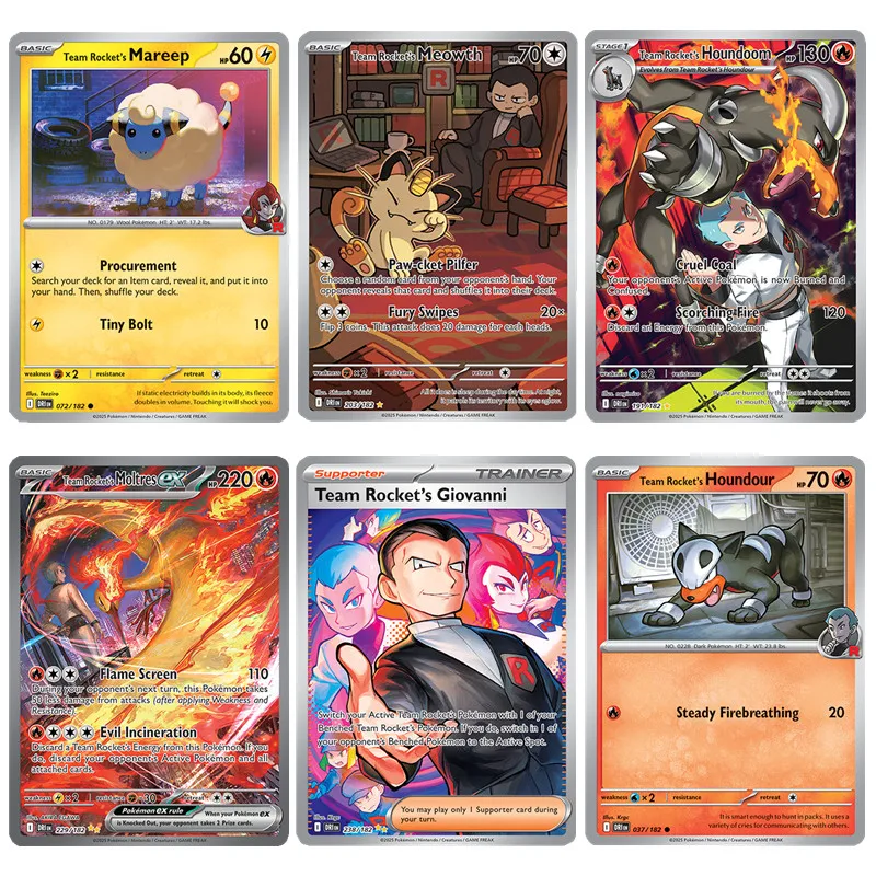 English Pokmon TCG: TEAM ROCKET Destined Rivals Booster Box Pokemon Cards  36 Pack Box - AliExpress 26