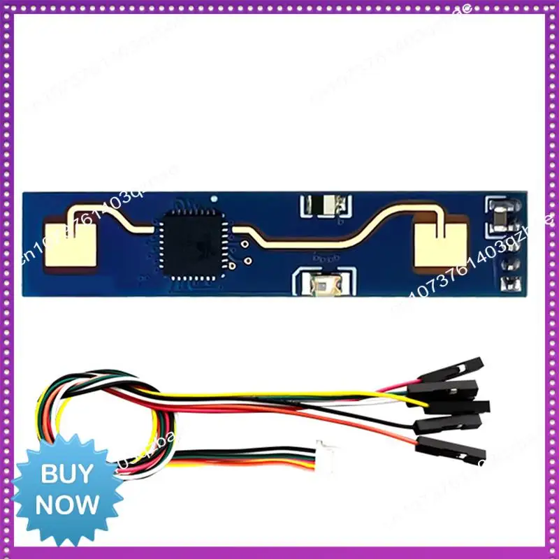 

Горячий модуль радарного измерения Ltem 24 ГГц LD2410 Сенсорный модуль с BT + кабелем 5 В LD2420 Датчик движения миллиметровой волны