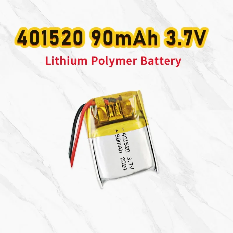 

1-10pcs 401520 3.7V Li Polymer Battery for 401519 401420 041520 Bluetooth Headset Wireless Mouse Lipo Rechargeable Batteryies